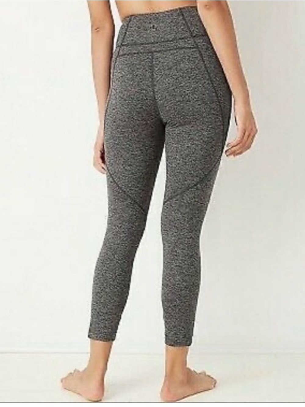 JoyLab Heather Charcoal gray 7/8 Leggings, workout, brushed jersey, Target, yoga - Picture 2 of 11